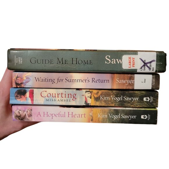 4 Kim Vogel Sawyer Christian Romance Fiction Books Religious Adventure Gift - Picture 4 of 4